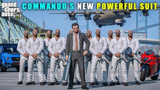 GTA 5  MICHAELS COMMANDOS NEW POWERFUL SUIT  BB GAMING [upl. by Egedan627]