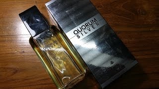 Quorum Silver by Puig EDT Fragrance Review 2005 [upl. by Asilrac]