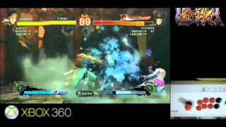 Daigo Umehara Ryu vs Vivi Chun Li vs YOSSAN Juri vs TONPY Viper  AE 2012 Matches [upl. by Yeleen]