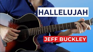 Hallelujah by Jeff Buckley Fingerstyle Guitar Lesson [upl. by Apul]