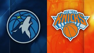 Minnesota Timberwolves vs New York Knicks  NBA PRESEASON  October 13 2024 [upl. by Andrus561]