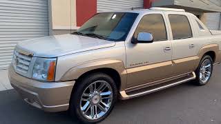 2002 Cadillac Escalade EXT 6L Vortec AWD Walkaround and Startup 10272022 [upl. by Yanaton]