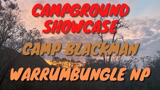 Campground Showcase Camp Blackman Warrumbungle National Park NSW [upl. by Nivac]