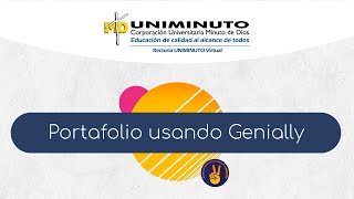 Conoce cómo crear un portafolio de evidencias usando Genially [upl. by Leunam]