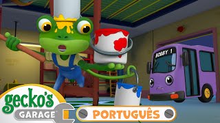 Os Reparos na Hora de Dormir do Gecko  Garagem do Gecko em Português  Desenhos Animados [upl. by Vasquez605]