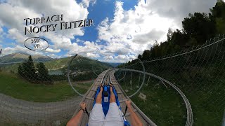 Nocky Flitzer Turrach Mountain Coaster 360° VR POV Onride [upl. by Green]