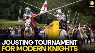 Medieval Jousting returns to modernday Britain  WION Originals [upl. by Dwan]