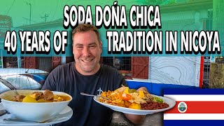 40 YEARS Of Costa Rican Tradition At Soda Doña Chica  Nicoya Costa Rica 🇨🇷 [upl. by Sewel]