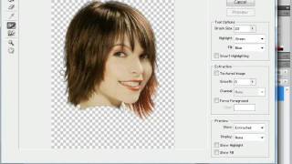 Photoshop CS5 Tutorial The Extract Command Adobe Training Lesson 710 [upl. by Yruama861]