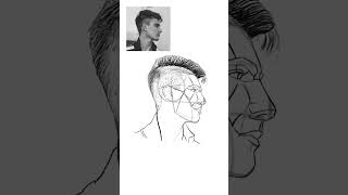 Loomis Method in Action  loomismethod resourcespotlight portraitart portraitdrawing [upl. by Airretal]