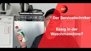 Essig in der Waschmaschine  geht das Gerät kaputt [upl. by Nylorac]