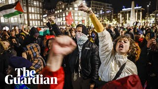 Not what we stand for protesters rally after Geert Wilders shock Dutch election win [upl. by Jammie]