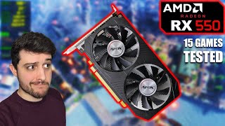 The Afox Radeon RX 550 in 2022  Not Terrible [upl. by Aerdnak]