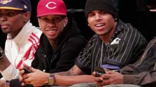 Chris Brown  Deuces Instrumental Slowed down [upl. by Eidod]