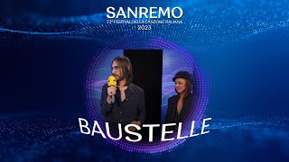 Sanremo 2023  Baustelle [upl. by Eulau]