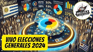 🔴 EN VIVO Elecciones Uruguay 2024  Resultados y Análisis en tiempo real 🗳️ [upl. by Sidwel]