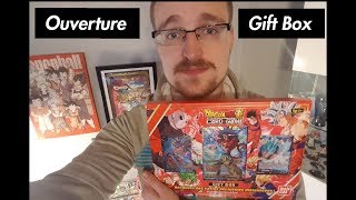 Jouvre une GIFT BOX Dragon Ball Super CARDGAME [upl. by Kalikow]