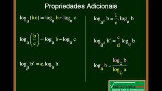 Matemática  Aula 13  Logaritmo  Parte 2 [upl. by Romeon]