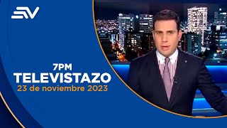 Daniel Noboa tomó posesión de la Presidencia de Ecuador  Televistazo  Ecuavisa [upl. by Pliam]