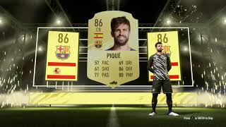 FIFA 21 Ultimate Team  Pack Opening  Gerard Piqué [upl. by Henleigh]