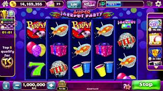 super jackpot party slot play [upl. by Lebanna]