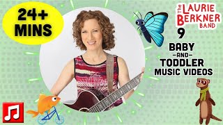 24 Min Baby and Toddler Songs Compilation Part 2 By The Laurie Berkner Band Bicycle amp More [upl. by Darryl770]