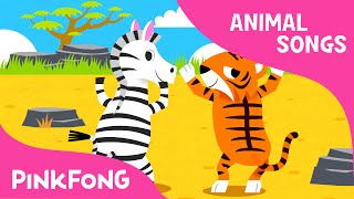 Whose Tails  Animal Songs  PINKFONG Songs for Children [upl. by Notgnillew183]