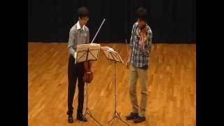 Bartok 44 duets for 2 violins 1314324344 [upl. by Adaiha145]