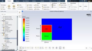 How to patch multiphase in a domain  Patching three phase in ansys fluent ansys ansysfluent [upl. by Nolyk]