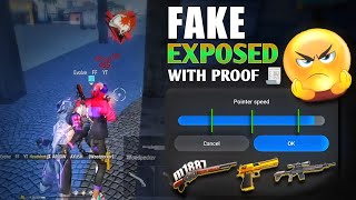 POINTER SPEED Is Fake 🤥  Exposed Pointer Speed Free Fire  Sensitivity Settings for free fire [upl. by Dermott441]