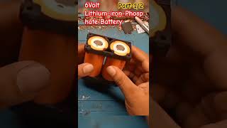 6Volt lithium phosphate battery making part12 [upl. by Countess]