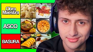 TIER LIST DE COMIDA COLOMBIANA 😋 [upl. by Moorish]