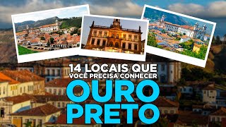 14 Locais Que Você Precisa Conhecer em Ouro Preto  O que fazer em Ouro Preto [upl. by Llennahc]