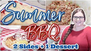 BBQ SIDE DISHES  QUICK AND EASY BBQ SIDES EASY DESSERT IDEA  SUMMER BBQ RECIPES  KIRSTI PICKENS [upl. by Abott]