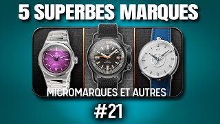 5 micro marques de montres à redécouvrir  Partie 21 par Deux minutes montres en main micromarque [upl. by Sivartal]