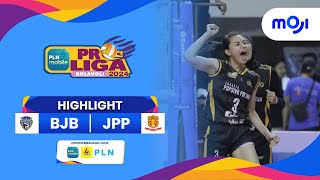 BJB Tandamata VS Popsivo Polwan 03  Highlight PLN Mobile Proliga 2024 [upl. by Pedrick]