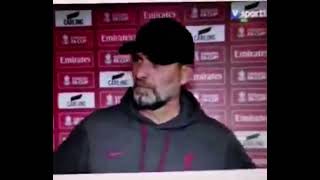 Jurgen Klopp calls a reporter FAT😳👀 [upl. by Alessandro]