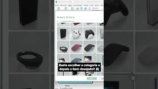 Modelos 3D no Excel  shorts [upl. by Lamond894]