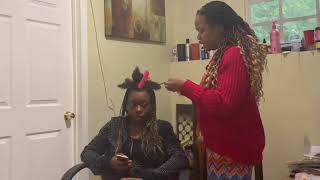 Hairdresser collects hair for voodoo prank [upl. by Issor213]