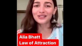 Alia Bhatt Law of Attraction  a fan made video [upl. by Ivens225]