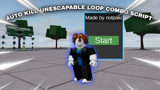 NEW AUTO KILL UNESCAPABLE LOOP COMBO  THE STRONGEST BATTLEGROUNDS [upl. by Bergquist]