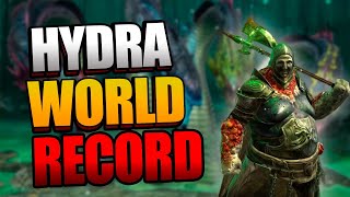 HYDRA NIGHTMARE WORLD RECORD  Raid Shadow Legends [upl. by Ardiedak]