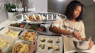 Une semaine dans mes repas étudiant 🥗🥙I Meal prep idées recettes étudiante petit budget [upl. by Ileek]