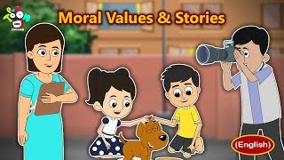 Moral Values amp Lessons  Moral Stories For Kids  Best Collection Of Stories  PunToon Kids English [upl. by Tucker484]