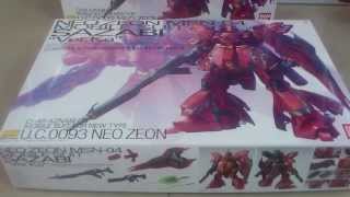 Mechavn  Unbox MG Sazabi ver ka [upl. by Marge]