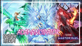 ADAMANCIPATOR 2024 COMBO RANKED GAMEPLAY YuGiOh Master Duel adamancipator masterduel [upl. by Weed]