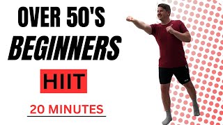 Over 50s Beginners Full Body Low Impact Hiit Cardio Workout  No Equipment [upl. by Eissehc]