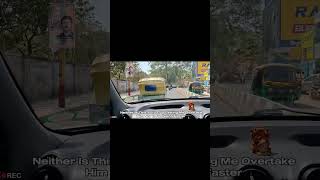 Reckless Auto Driver Blocking Full Road And Going  KA04  baddrivers bengaluru trafficcontrol [upl. by Holden]