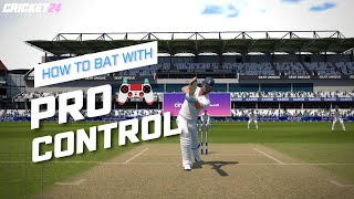 Cricket 24 Tutorial  Pro Control Batting [upl. by Sofko]