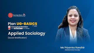 Social Stratification Applied Sociology Plan UG Conceptual Revision Series by Ms Priyanka Randhir [upl. by Anehs]